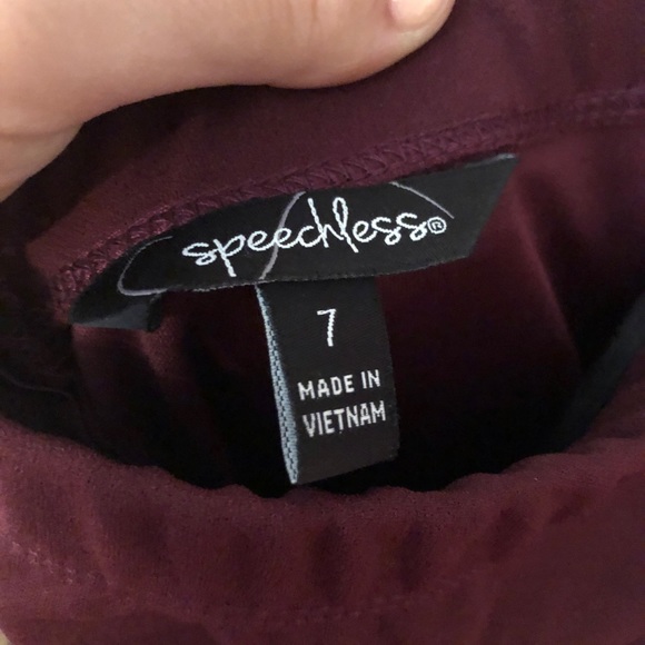 Maroon Sequined Dress - Picture 5 of 5